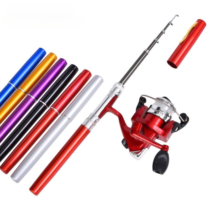 Penn Reel Fierce - 1Set Teleskop Mini Tragbare Tasche Stift