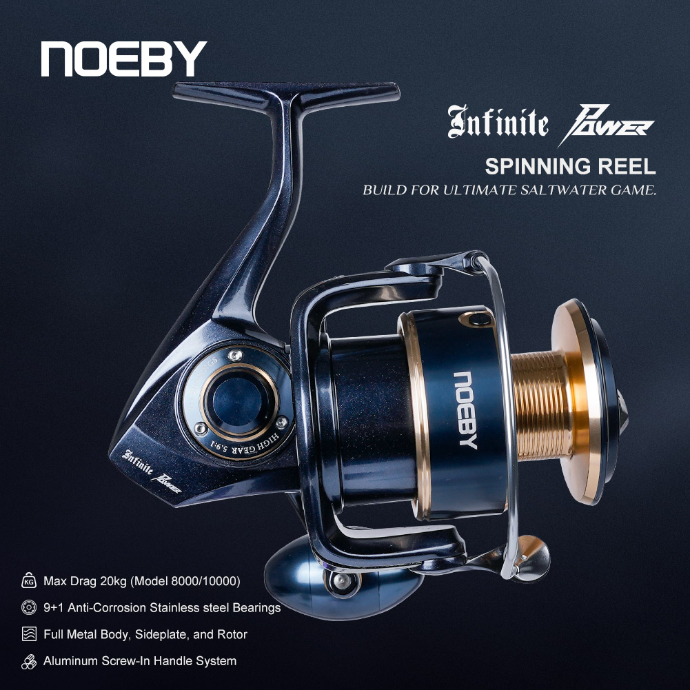 Daiwa Reel Bg - Noeby Infinite Power Spinnrolle 5000H 6000H