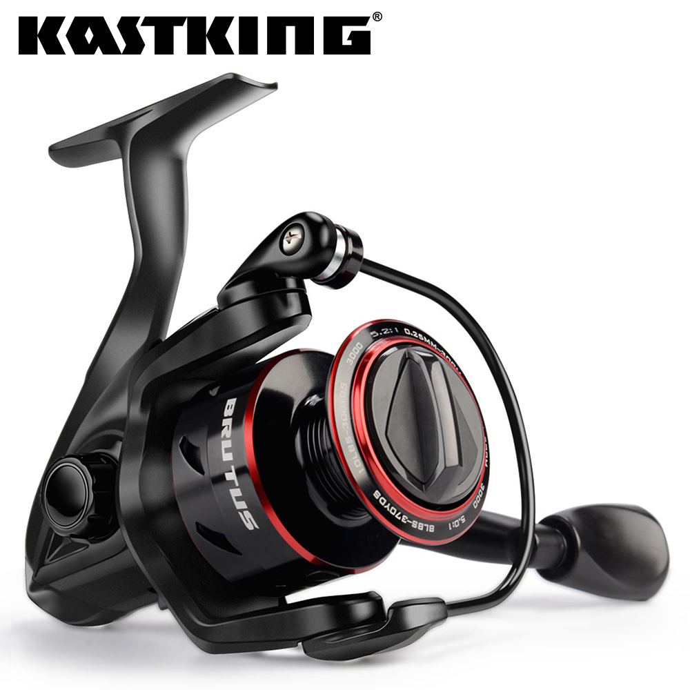 Kastking Reel Zephyr - KastKing Brutus Superleichte Spinn-Angelrolle, 8 kg
