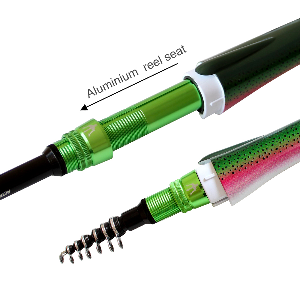 Neue Teleskop Angelrute 1,6 m  – Penn Reel Fierce Bewertung und Preis