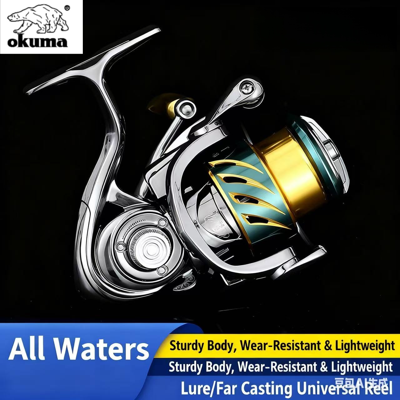 Okuma Angelrolle, Spinnrolle,  – Kastking Reel Zephyr Bewertung und Preis